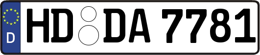 HD-DA7781