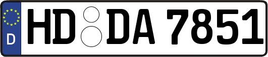 HD-DA7851