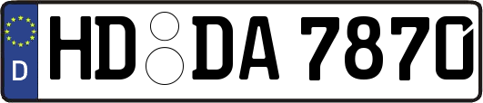 HD-DA7870