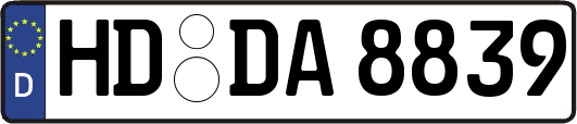 HD-DA8839