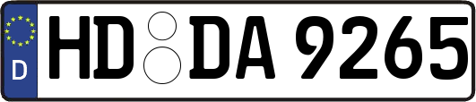 HD-DA9265