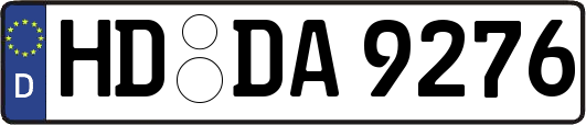 HD-DA9276