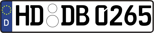 HD-DB0265