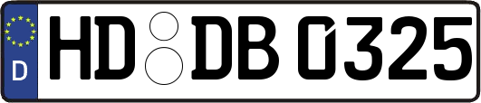 HD-DB0325