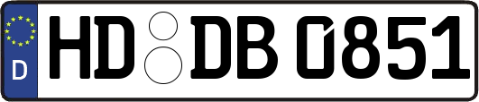 HD-DB0851