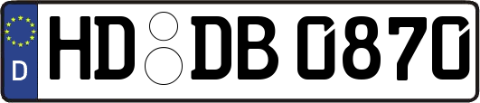 HD-DB0870