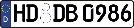 HD-DB0986