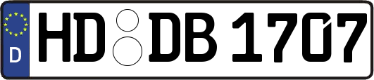 HD-DB1707