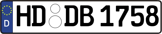 HD-DB1758