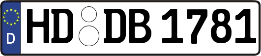 HD-DB1781