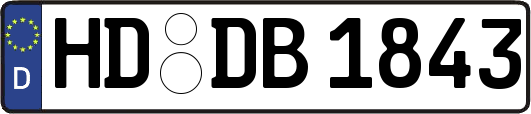 HD-DB1843