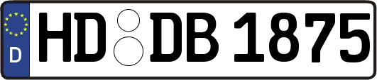 HD-DB1875