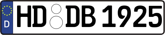 HD-DB1925