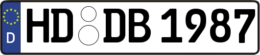 HD-DB1987
