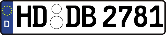 HD-DB2781