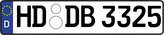 HD-DB3325