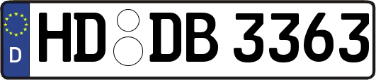 HD-DB3363