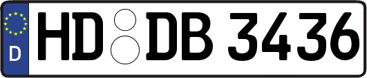 HD-DB3436