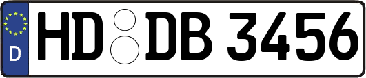 HD-DB3456