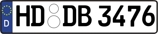 HD-DB3476