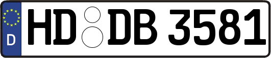 HD-DB3581