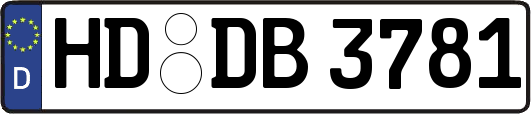 HD-DB3781