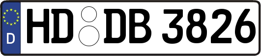 HD-DB3826