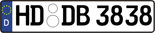 HD-DB3838