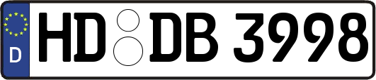 HD-DB3998