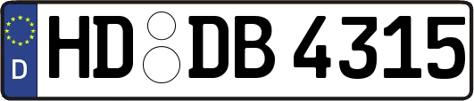 HD-DB4315