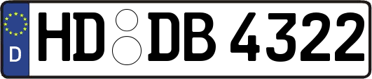 HD-DB4322