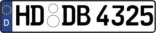 HD-DB4325