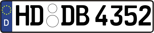 HD-DB4352