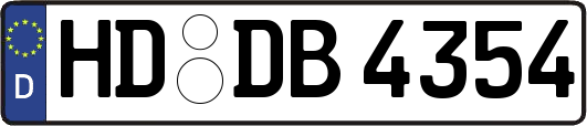 HD-DB4354