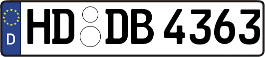 HD-DB4363