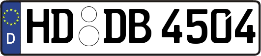 HD-DB4504