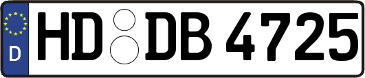 HD-DB4725