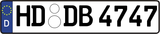 HD-DB4747