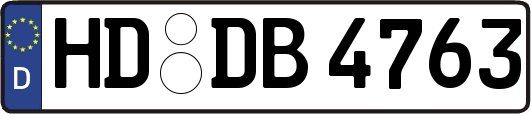 HD-DB4763