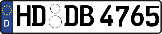 HD-DB4765