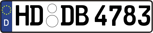 HD-DB4783