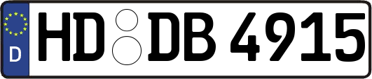 HD-DB4915