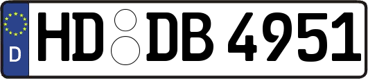 HD-DB4951