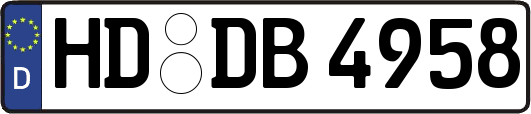 HD-DB4958