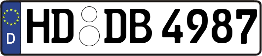 HD-DB4987