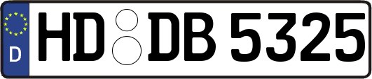 HD-DB5325