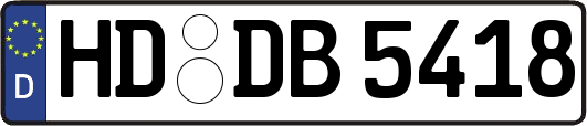 HD-DB5418