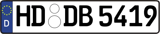 HD-DB5419