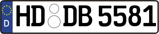 HD-DB5581