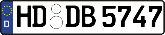 HD-DB5747
